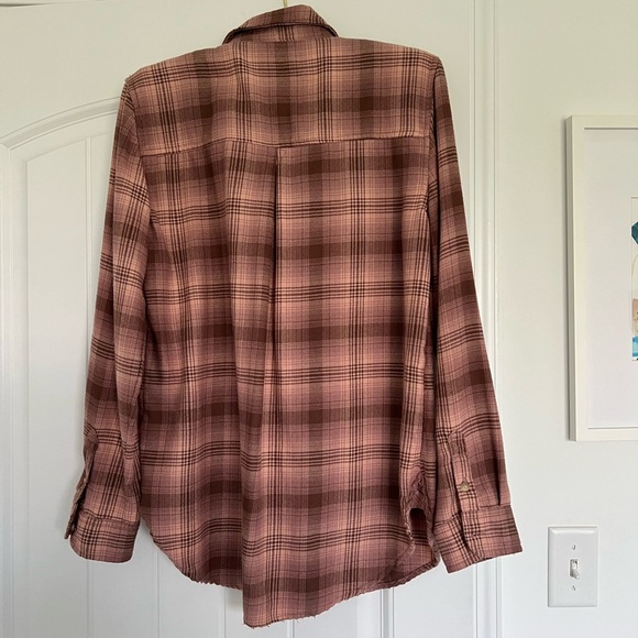 American Eagle Boyfriend Fit Flannel - Picture 2 of 7